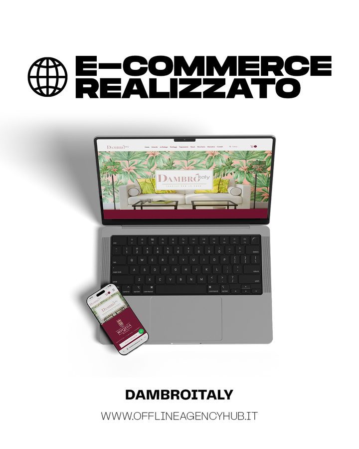 E-commerce realizzato per DambroItaly