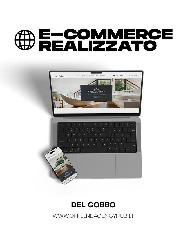 E-commerce realizzato per Del Gobbo