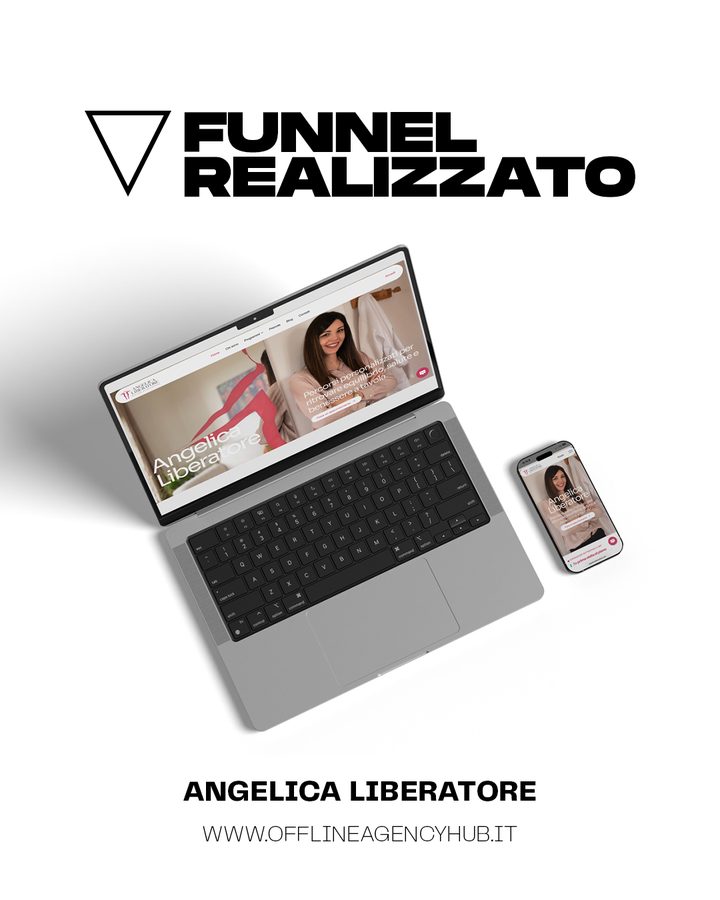 Funnel realizzato per Angelica Liberatore