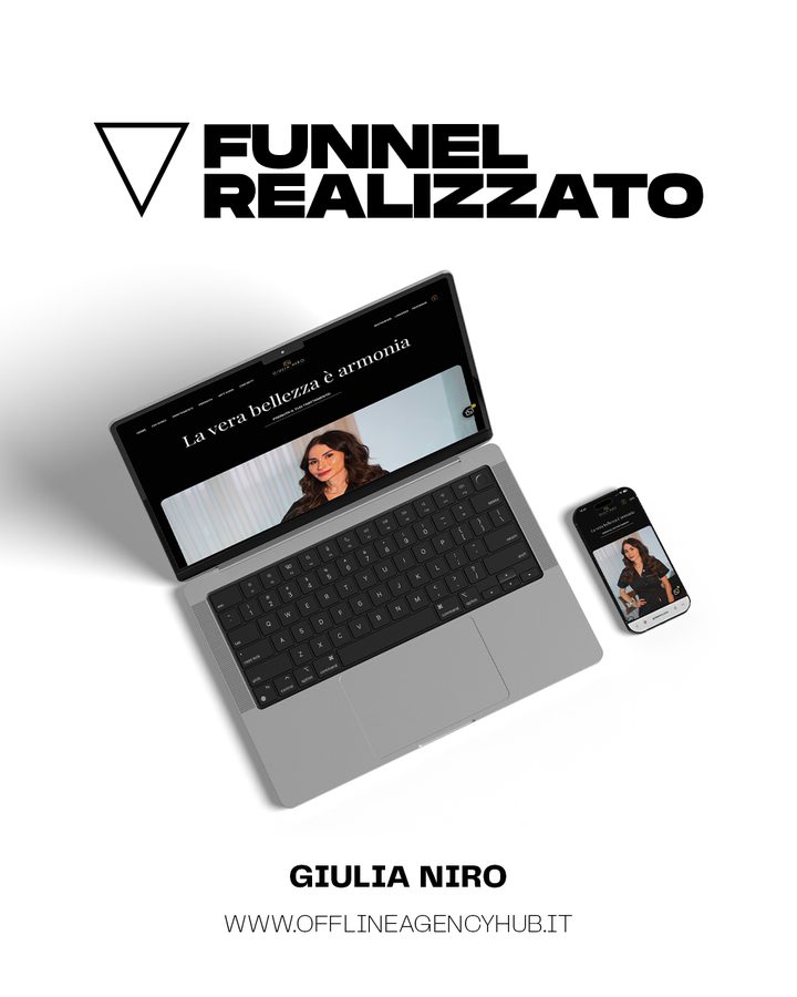 Funnel realizzato per Giulia Niro