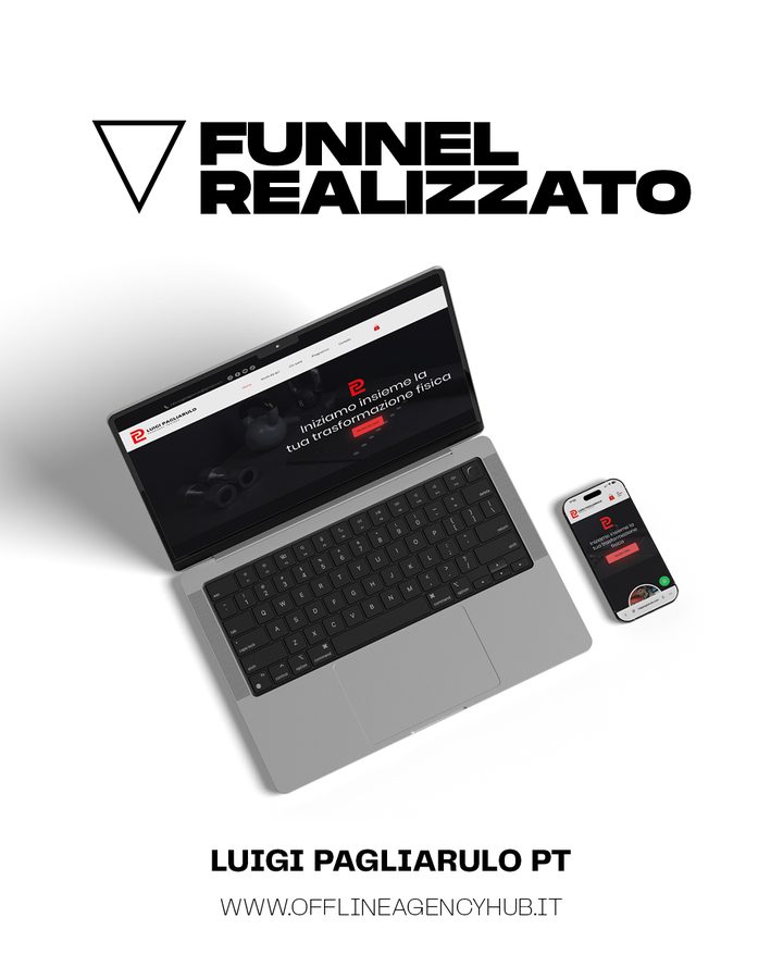 Funnel realizzato per Luigi Pagliarulo PT