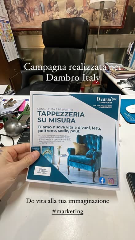 Campagna social per Dambro Italy
